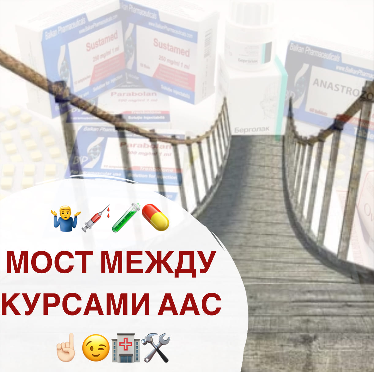 Мост между курсами стероидов